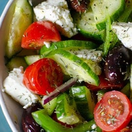 Molly's Greek Salad.
